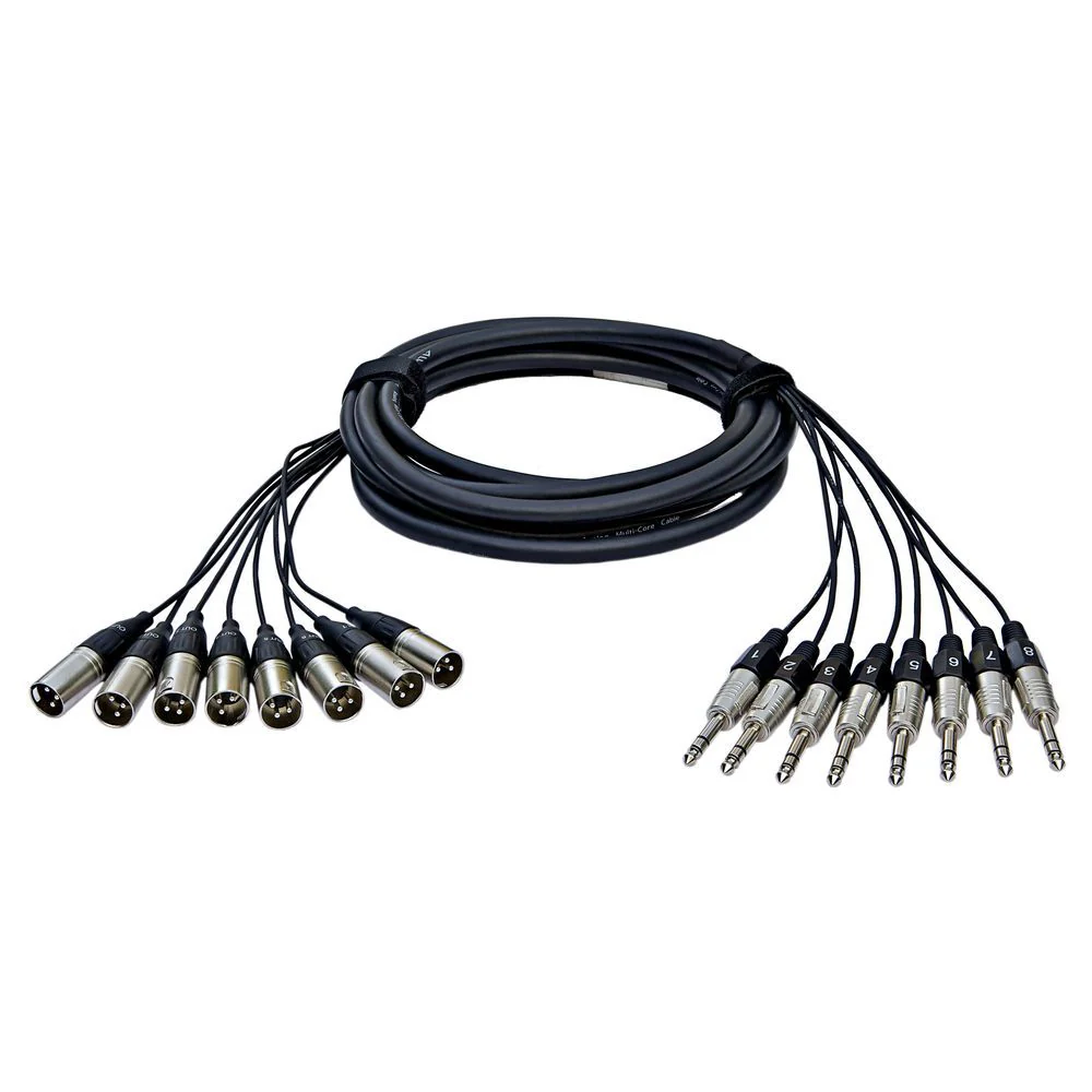 Alva 8 x TRS to 8 x XLRM Cable (2m) - Image 2