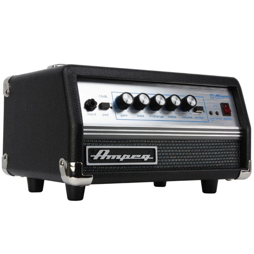 Ampeg MICRO-VR HD Classic Series Micro Bass Amp Head w/ 3 Band EQ (200 Watts @ 4 ohm)
