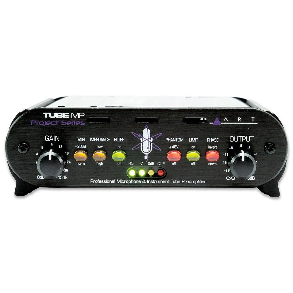 ART Pro Audio Tube MP Project Series Microphone & Instrument Preamplifier