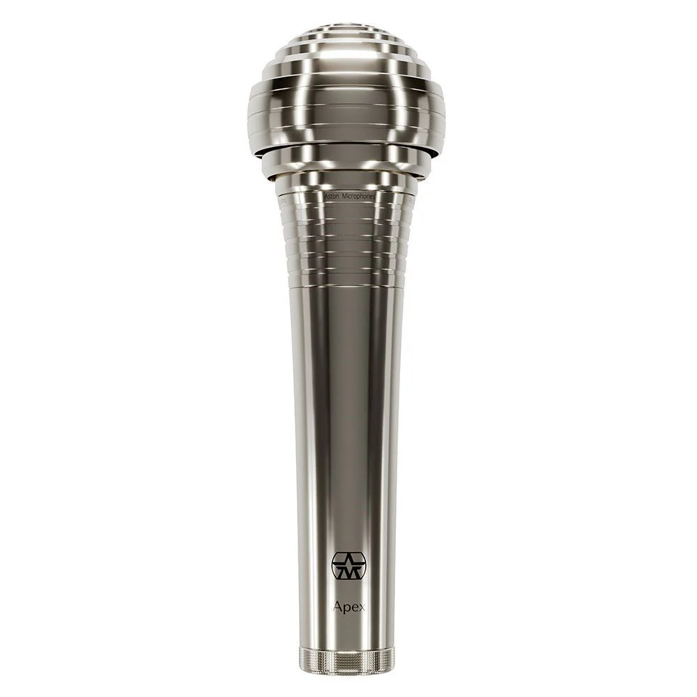 Aston Apex Glass Active/ Dynamic Handheld Microphone (Nickel)