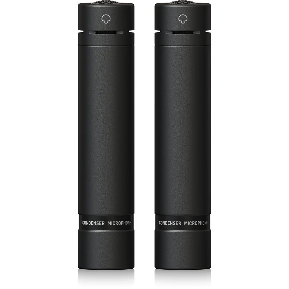 Behringer C-2 Studio Condenser Microphones (Matched Pair) (Dark Edition)