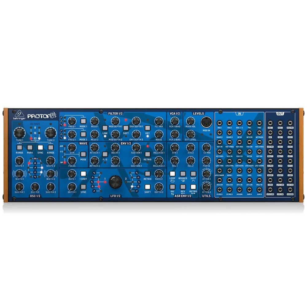 Behringer PROTON Paraphonic Analog & Semi-Modular Desktop Synthesizer