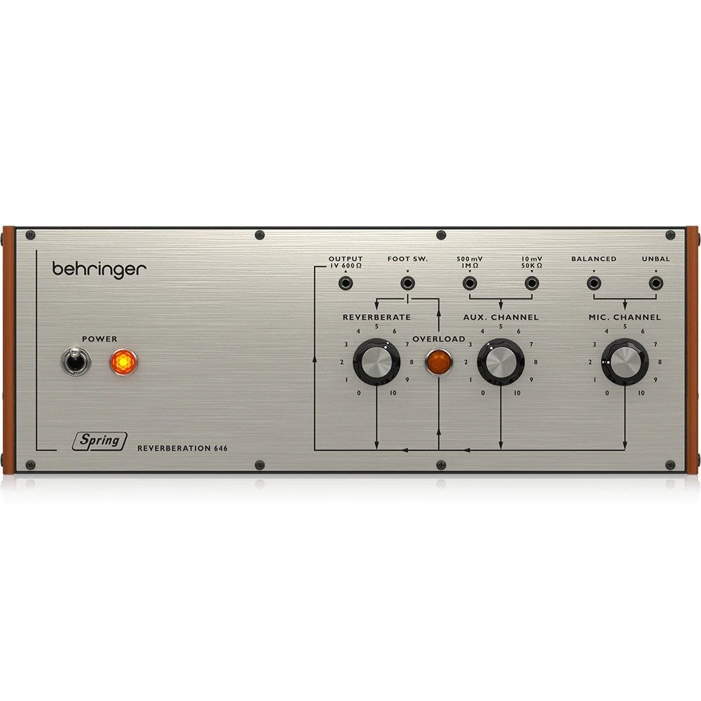 Behringer Spring Reverberation 646 Module w/ Eurorack Compatibility