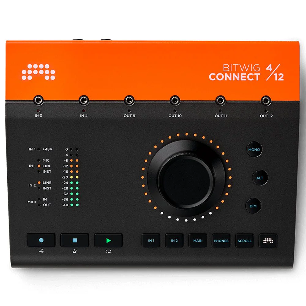 Bitwig Connect 4-in/12-out USB-C Audio Interface w/ CV/Gate