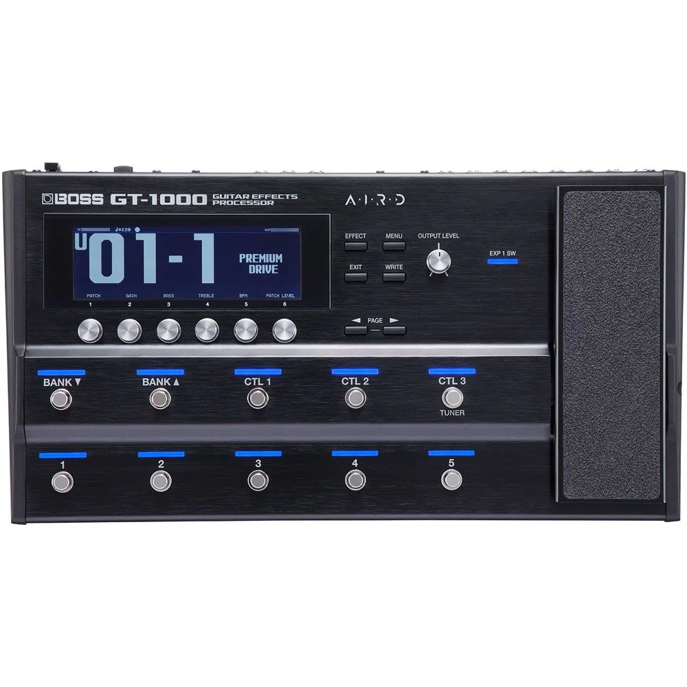 Boss GT-1000 Guitar Effects Processor Pedal w/ AIRD Technology