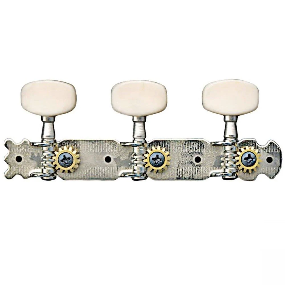 Custom Eagle Set of singles Open Gear Machine Heads for 3-a-side Nylon String Guitars