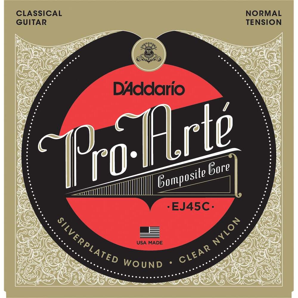 DAddario EJ45C ProArte Composite Classical Guitar Strings Normal Tension