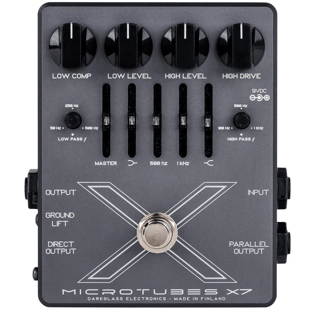Darkglass Microtubes X-7 Bass Distortion w/ Compression & EQ