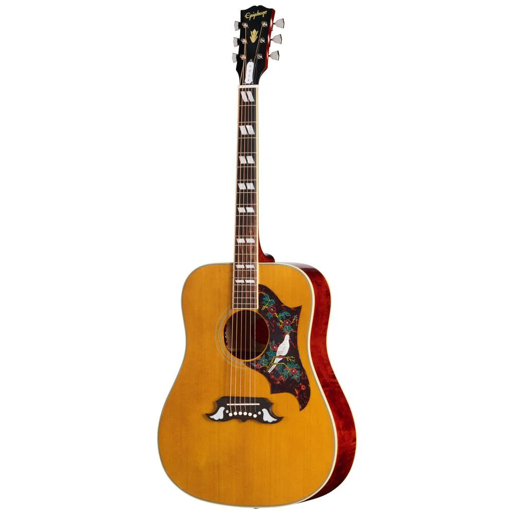 Epiphone 1963 Dove Reissue Acoutic Guitar (Natural) inc Hard Case