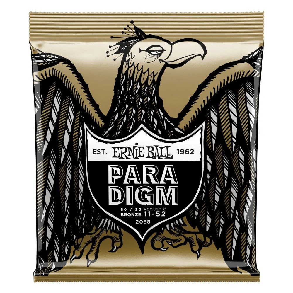 Ernie Ball Paradigm 80/20 Bronze Acoustic Guitar Strings - Light (11-52)