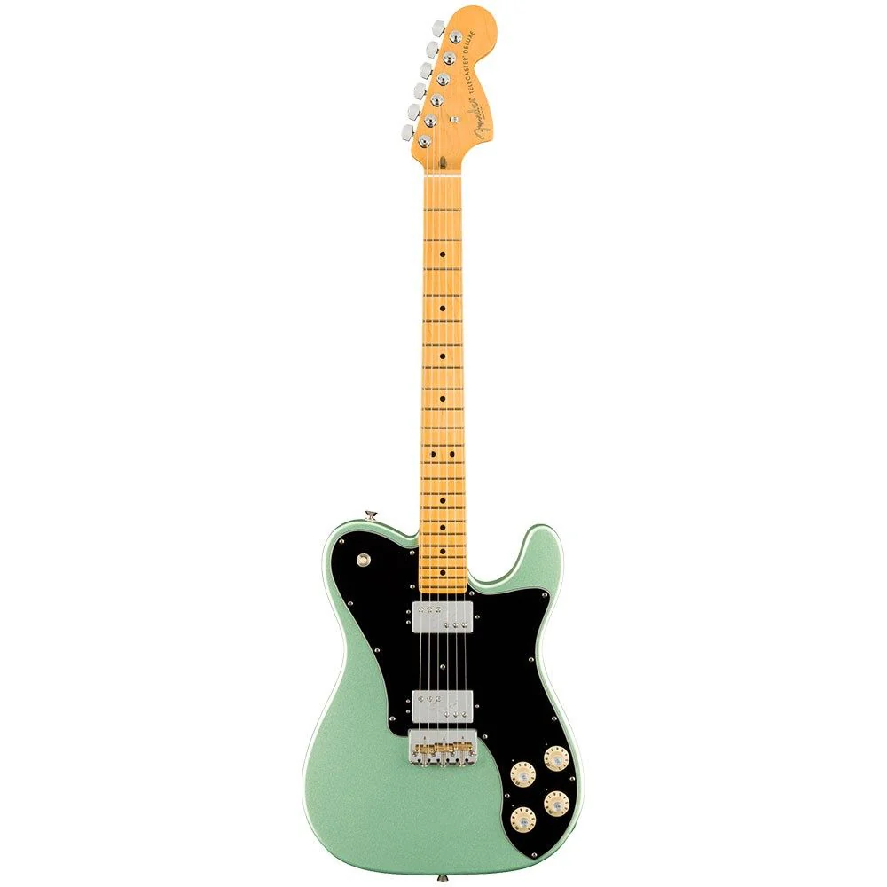 Fender American Pro II Tele Deluxe Maple Fingerboard (Mystic Surf Green)