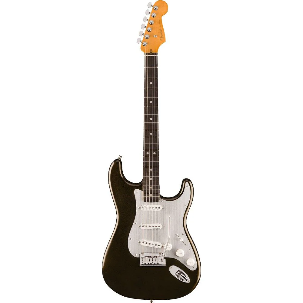 Fender American Ultra II Stratocaster Ebony Fingerboard (Texas Tea) inc Hard Case