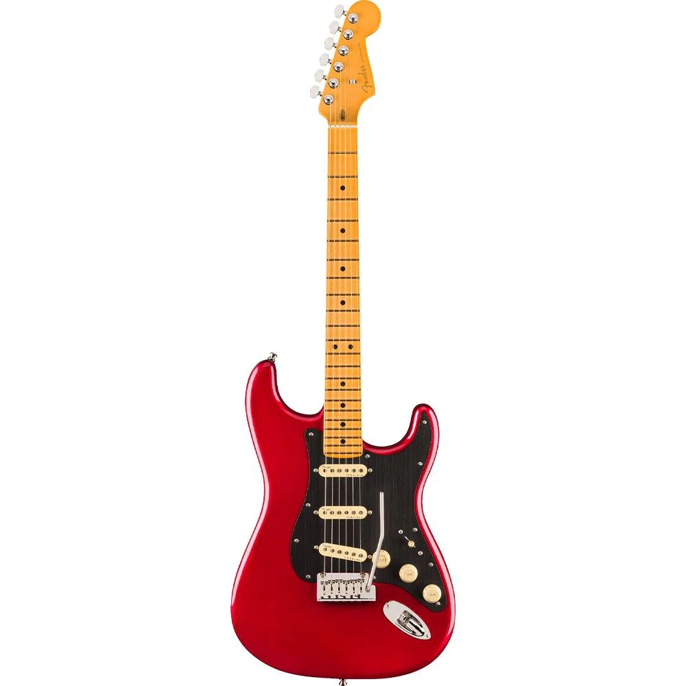 Fender American Ultra II Stratocaster Maple Fingerboard (Sinister Red) inc Hard Case