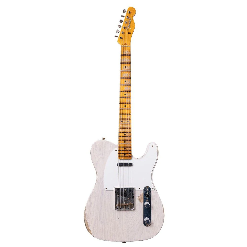 Fender Custom Shop 58 Telecaster - Heavy Relic (Aged White Blonde) inc Case