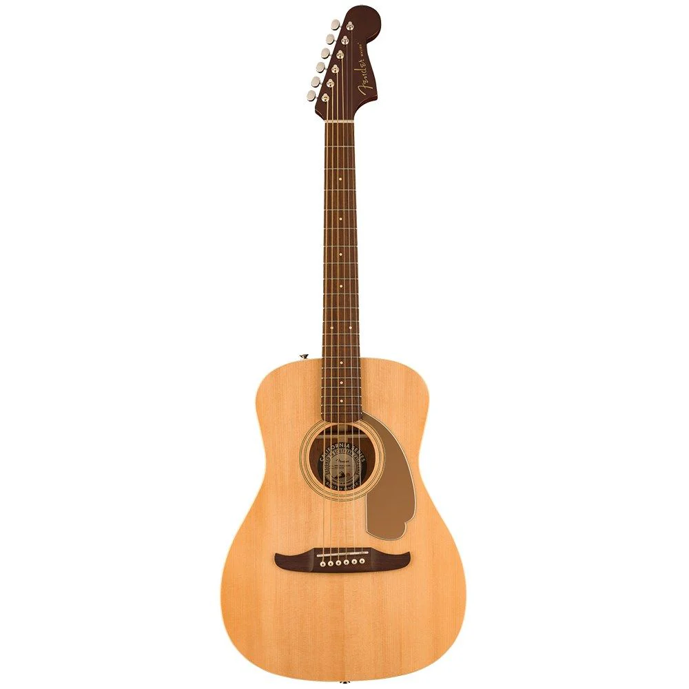 Fender Malibu Player Walnut Fingerboard Gold Pickguard (Natural)