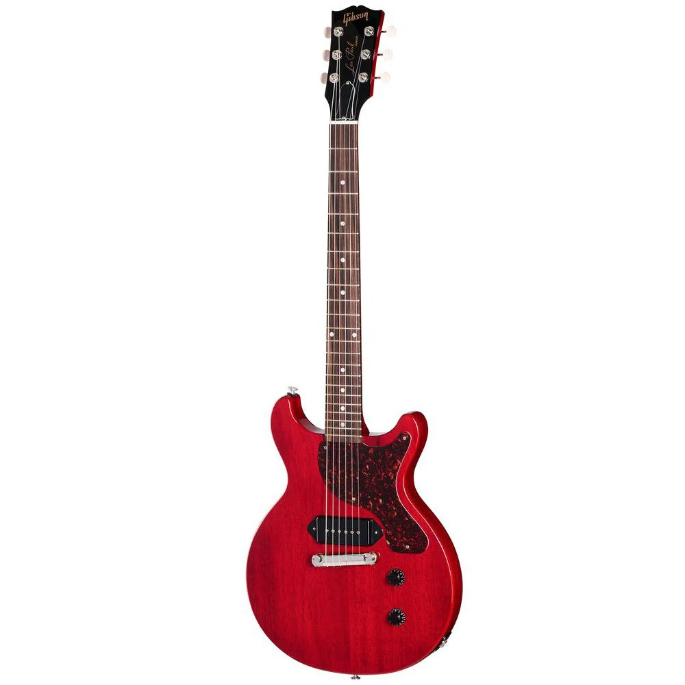 Gibson Les Paul Junior Double Cut Electric Guitar (Vintage Cherry) inc Hard Case