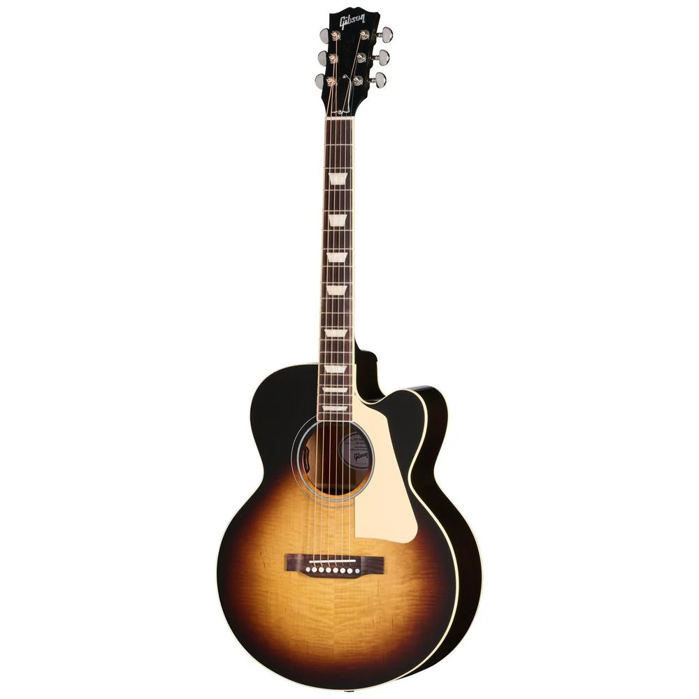 Gibson Les Paul Parlor Acoustic Guitar (Vintage Cherry) inc Hard Case