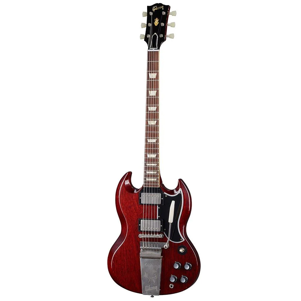 Gibson Murphy Lab 1964 SG Standard with Maestro Vibrola (Cherry Red) Ultra Light Aged