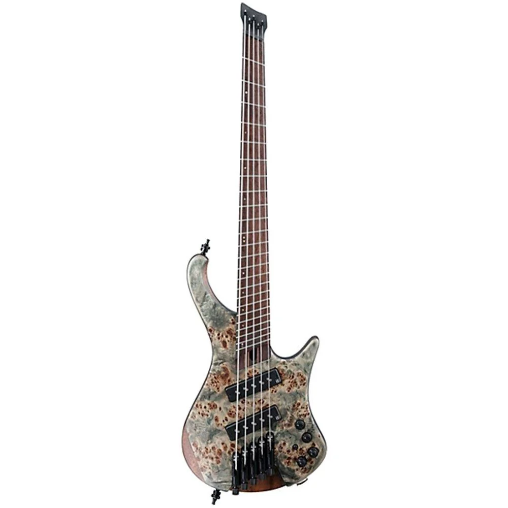 Ibanez EHB1505MS Headless Multi-Scale 5-String Electric Bass (Black Ice Flat)