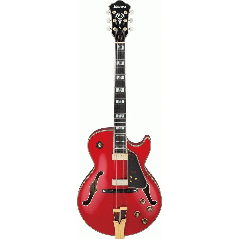 Ibanez GB10SEFM SRR George Benson Signature Artcore inc Hard Case (Sapphire Red)