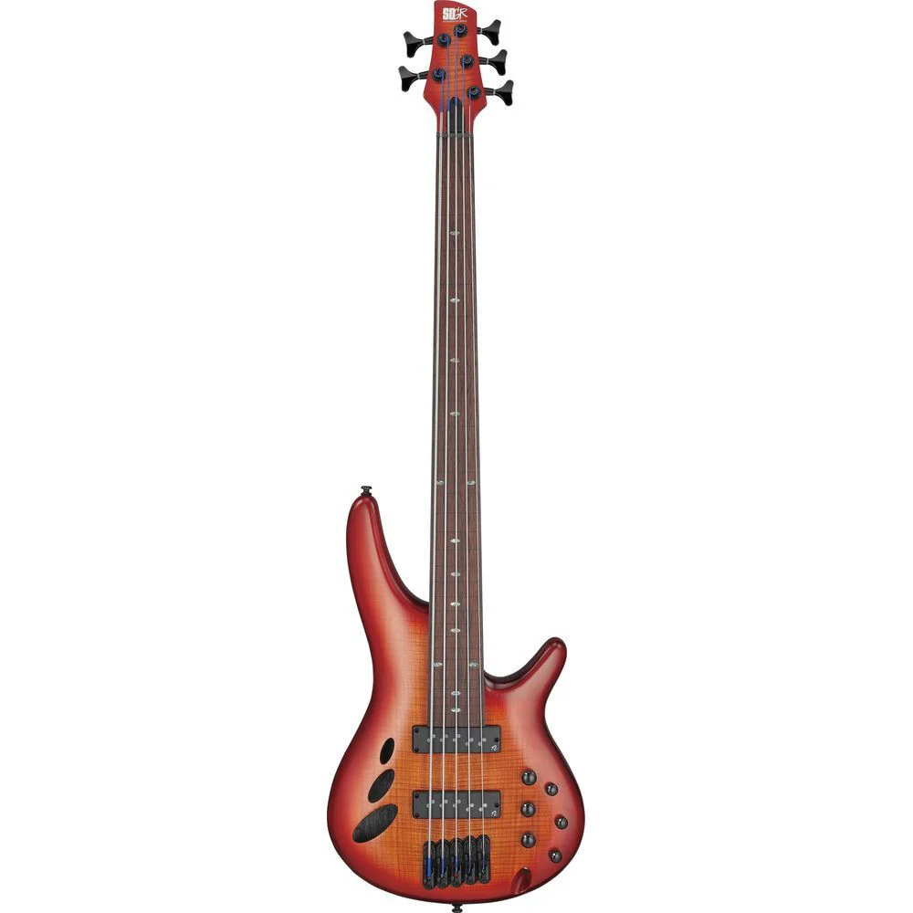 Ibanez SRD905FBTL 5 String Electric Bass (Brown Topaz Burst Low Gloss)