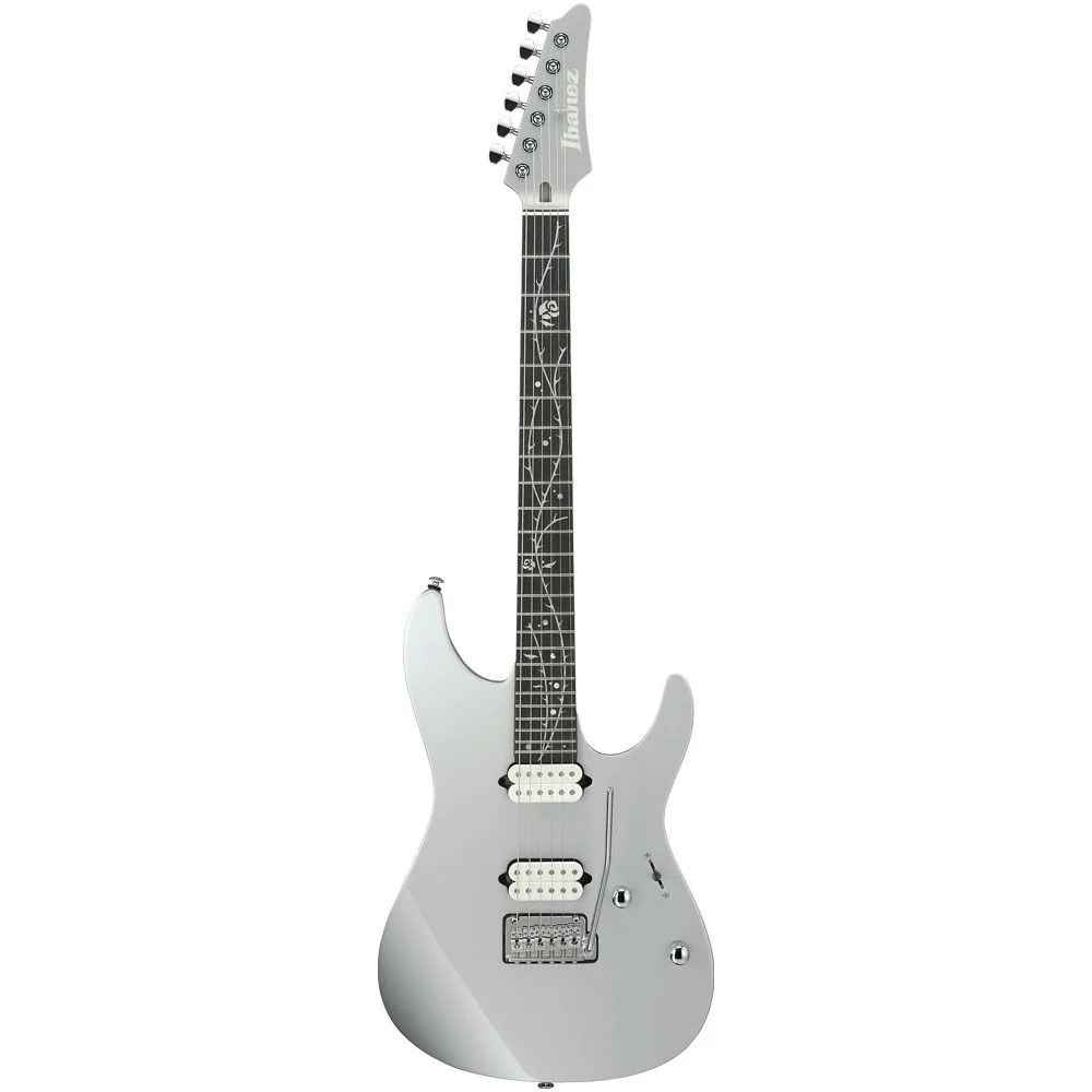 Ibanez TOD10 Tim Henson Signature Electric Guitar (Silver)