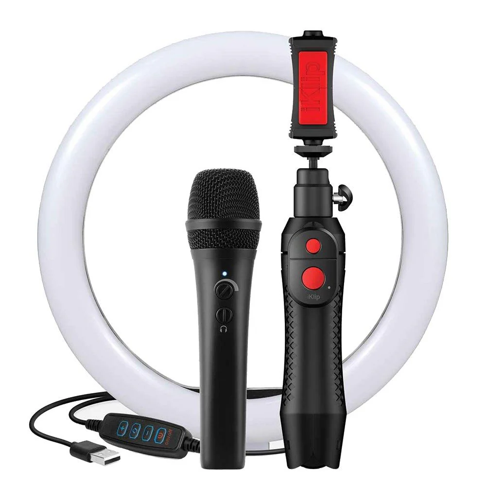 IK Multimedia iRig Video Creator HD Bundle Pro Video/ Streaming Kit w/ iRig Mic HD 2