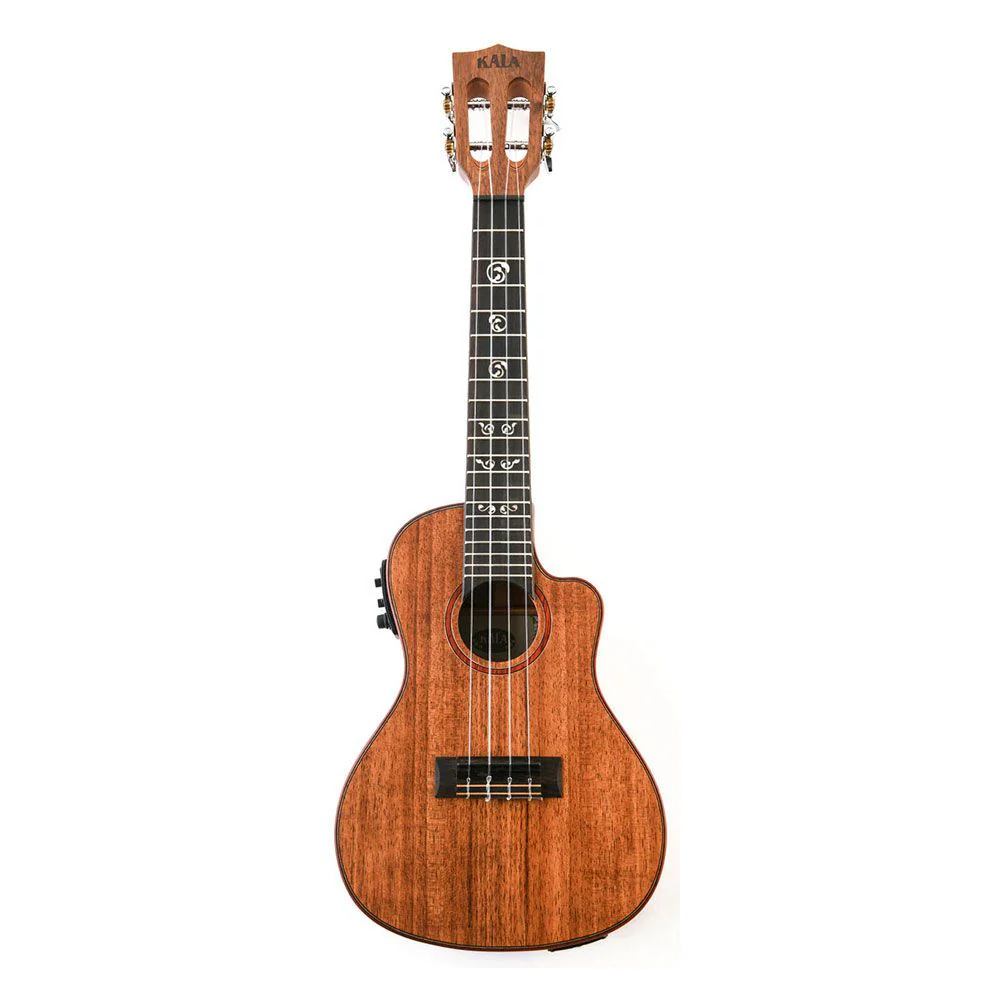 Kala KA-SAB-C-CE Ltd Ed All Solid Australian Blackwood Concert Ukulele (Gloss Finish)