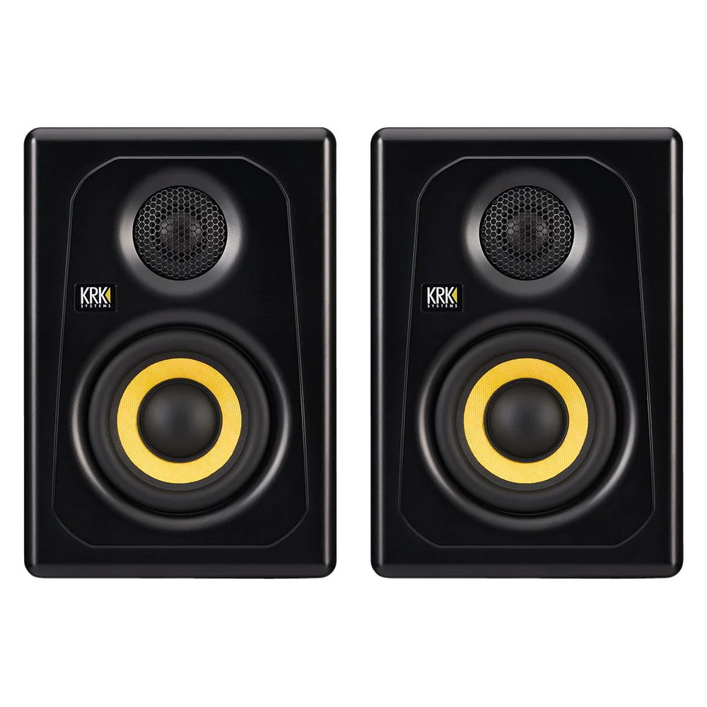 KRK Kreate 3 Active 3" Two-Way Studio Monitors w/ Bluetooth (Black) (Pair)