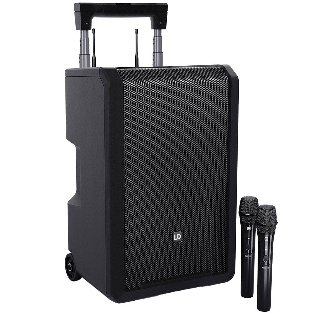 LD Systems ANNY10 Wireless Pack w/ 2x Handheld Mics (655-679 MHz)
