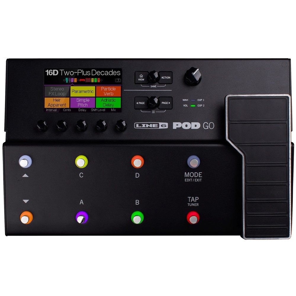 Line 6 POD GO Compact Multi-Effects Floor Processor Pedal