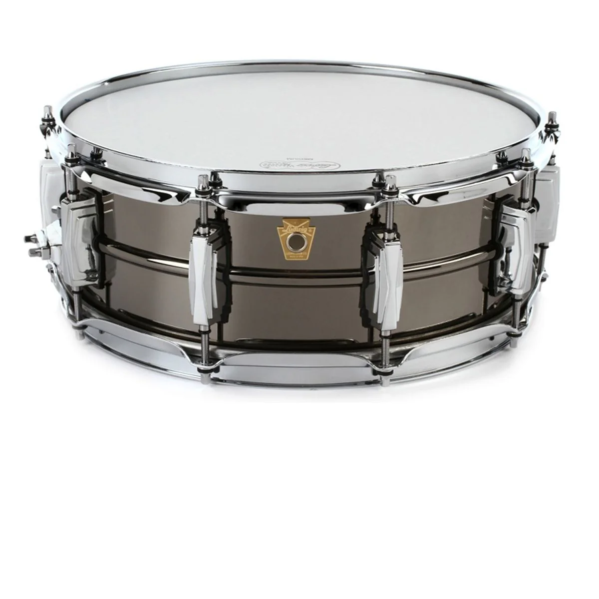 Ludwig Black Beauty 14" x 5" Brass Black Nickel Shell Snare Drum