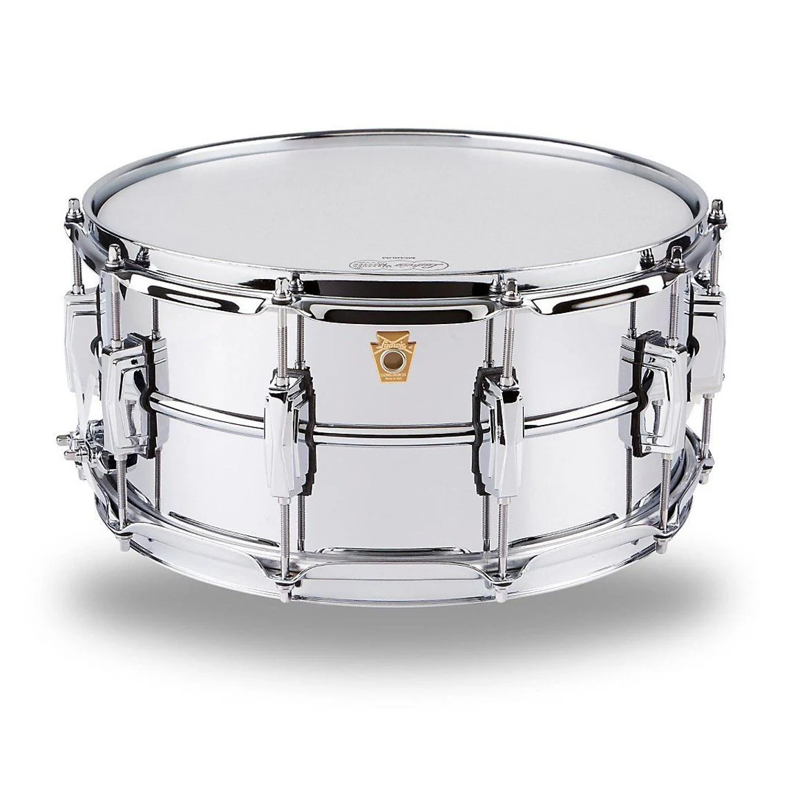 Ludwig Supraphonic 14" x 6.5" Snare Drum Chrome over Aluminium