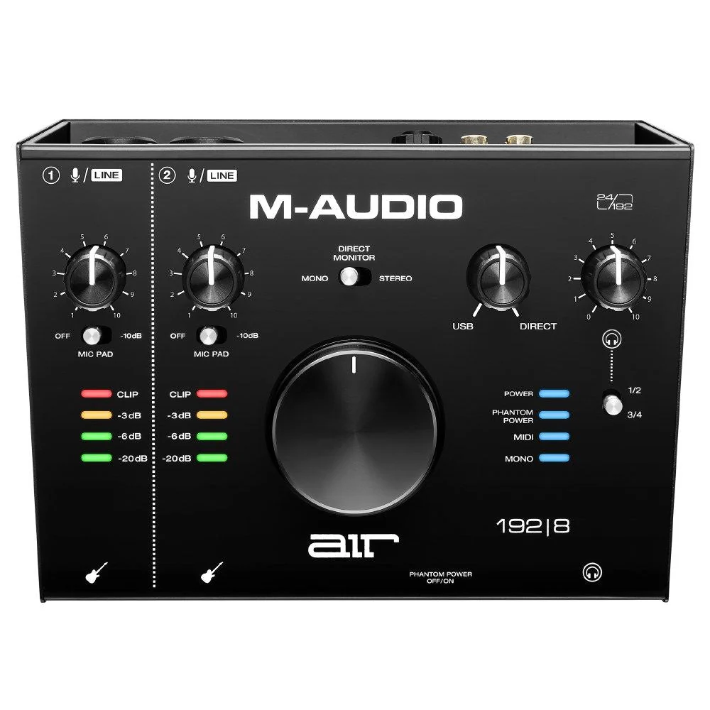 M-Audio Air 192x8 2-In/4-Out 24/192 USB Audio/MIDI Interface