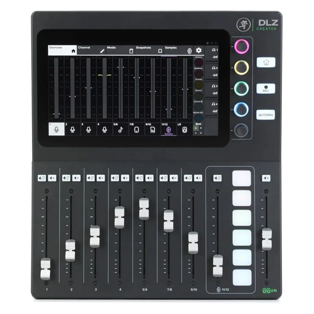 Mackie DLZ Creator Complete Content Creation Studio Podcast/Streaming Mixer