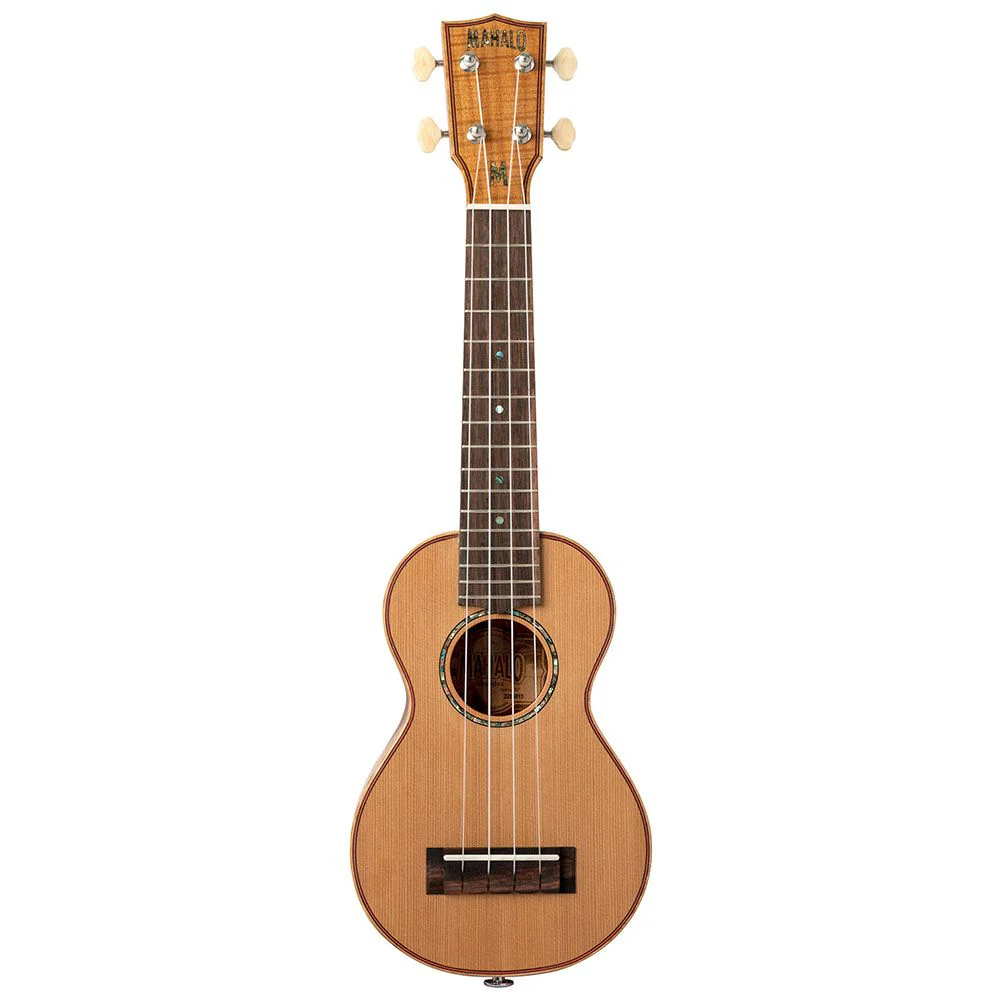 Mahalo Master Series Baritone Ukulele w/ Preamp & LCD Tuner (Natural Matt)