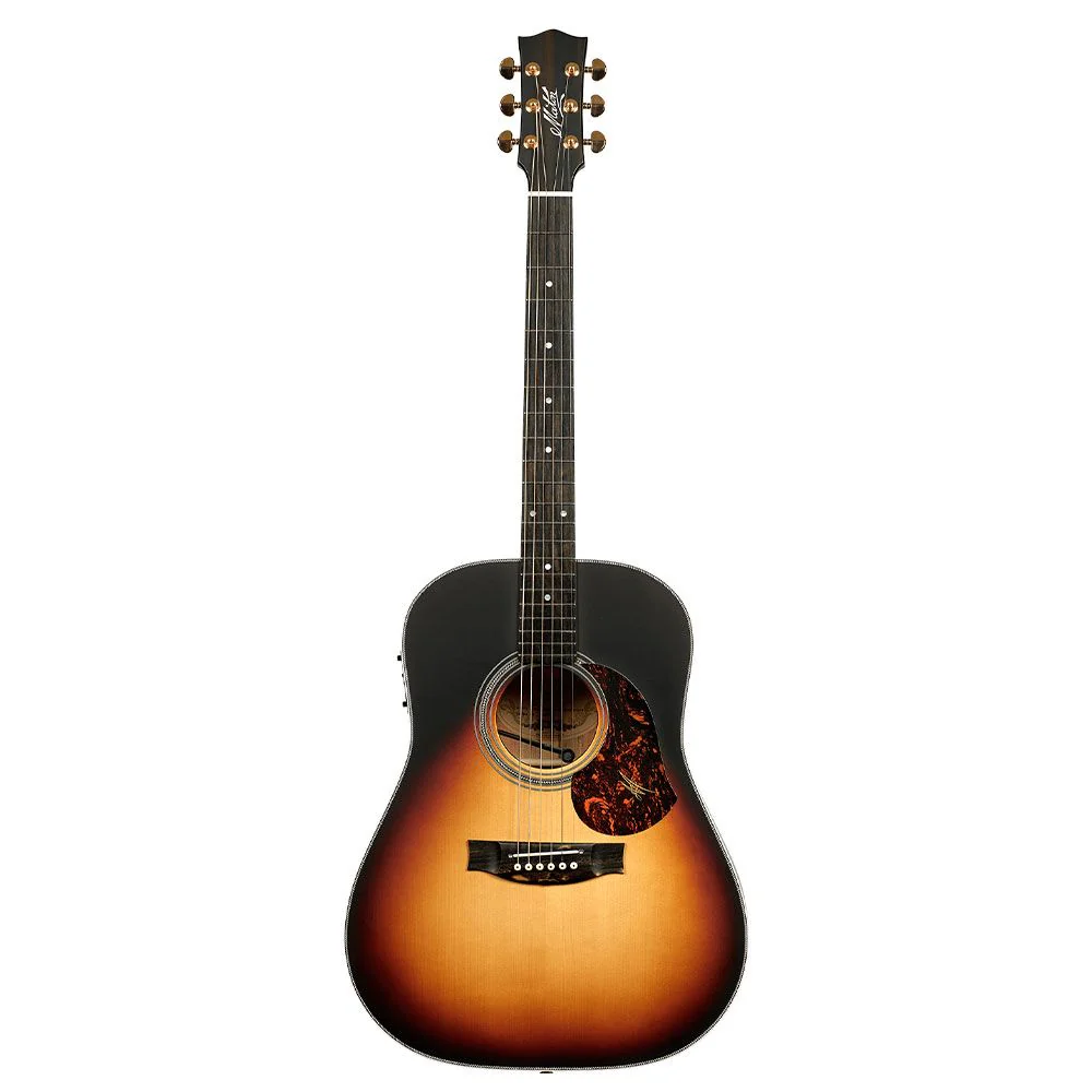 Maton Troubadour Dreadnought Acoustic Electric Guitar inc Hard Case