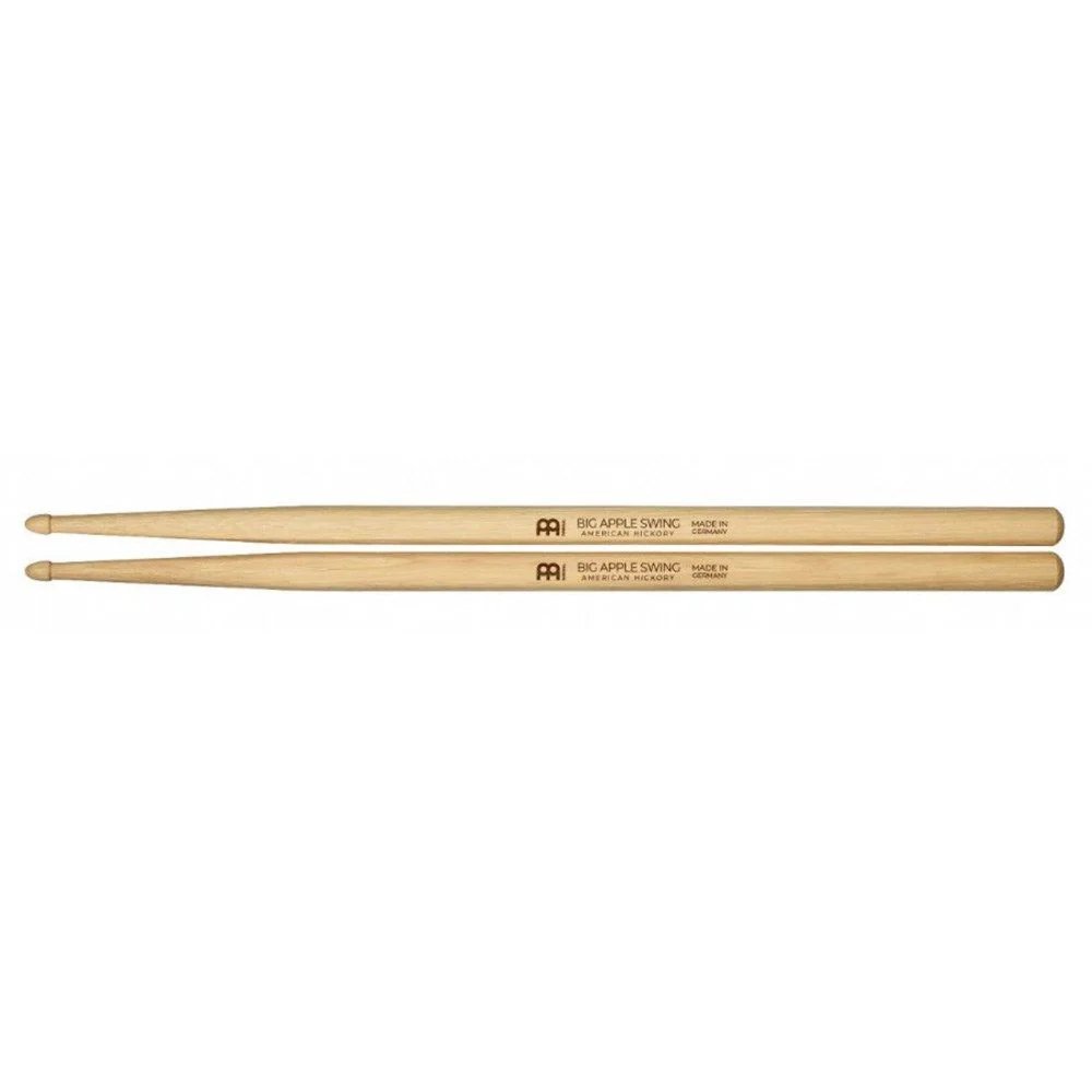 Meinl Swing Small Acorn Wood Tip Light Hickory Big Apple Swing Drumsticks