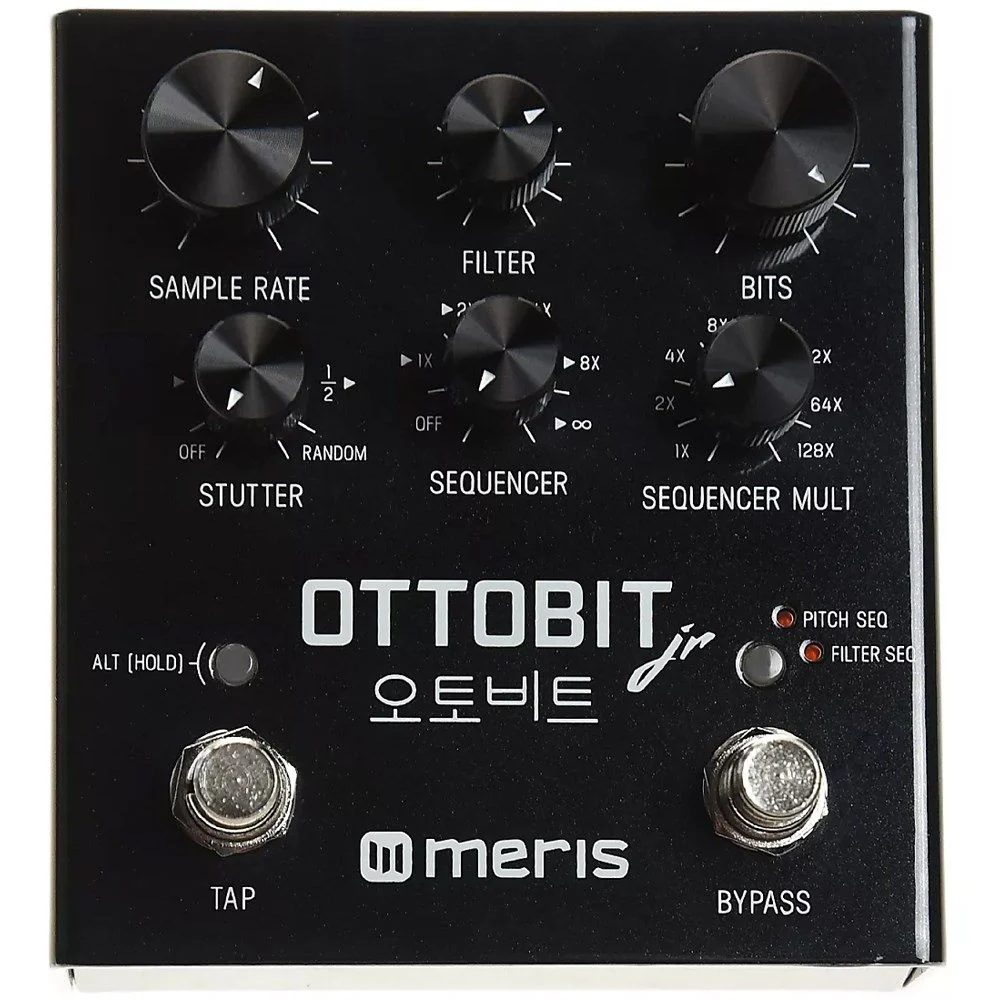 Meris Ottobit Jr Bitcrush & Stutter FX Pedal (inspired by Vintage Gaming Consoles)
