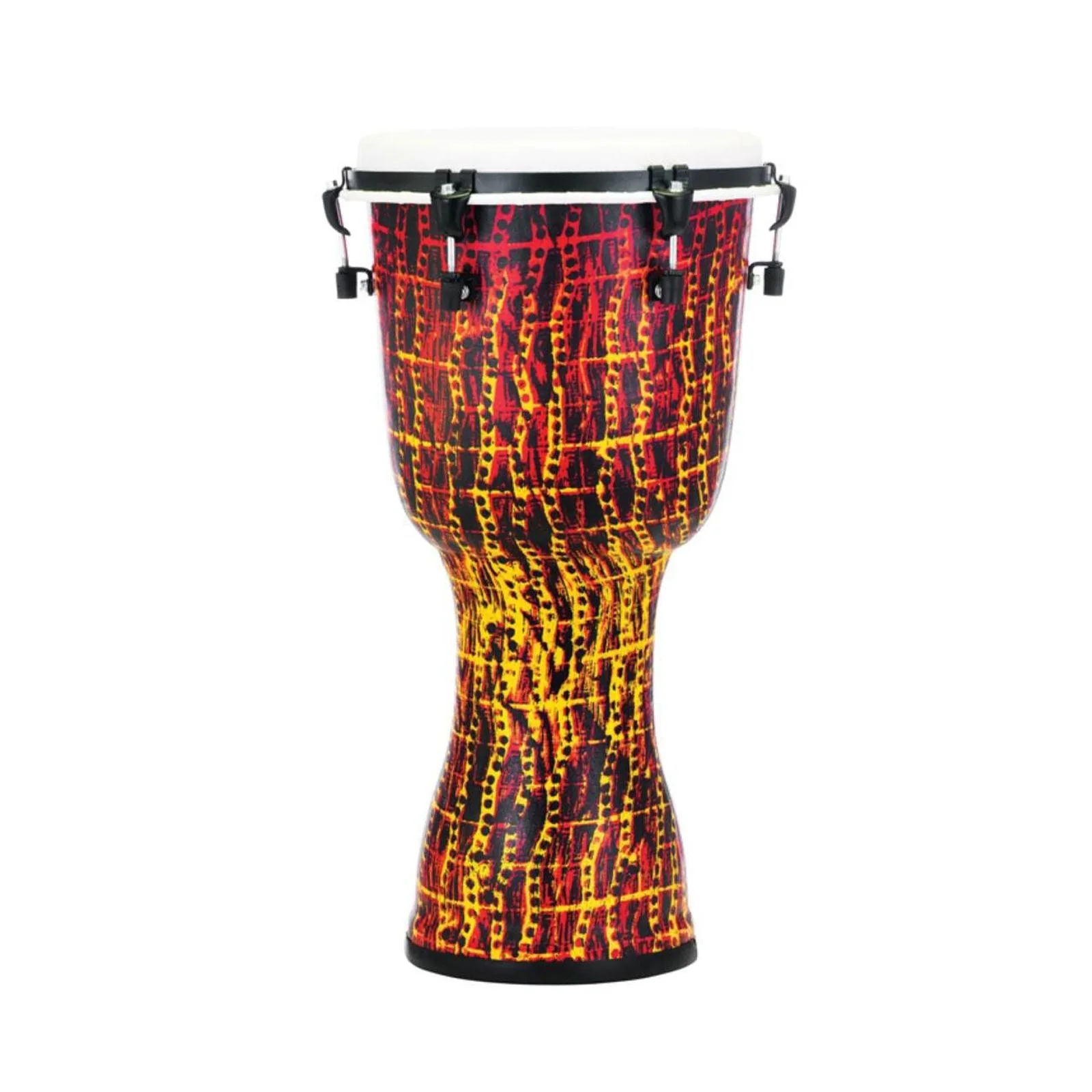 Pearl 12" Synthetic Shell Top Tuned Djembe Tribal Fire