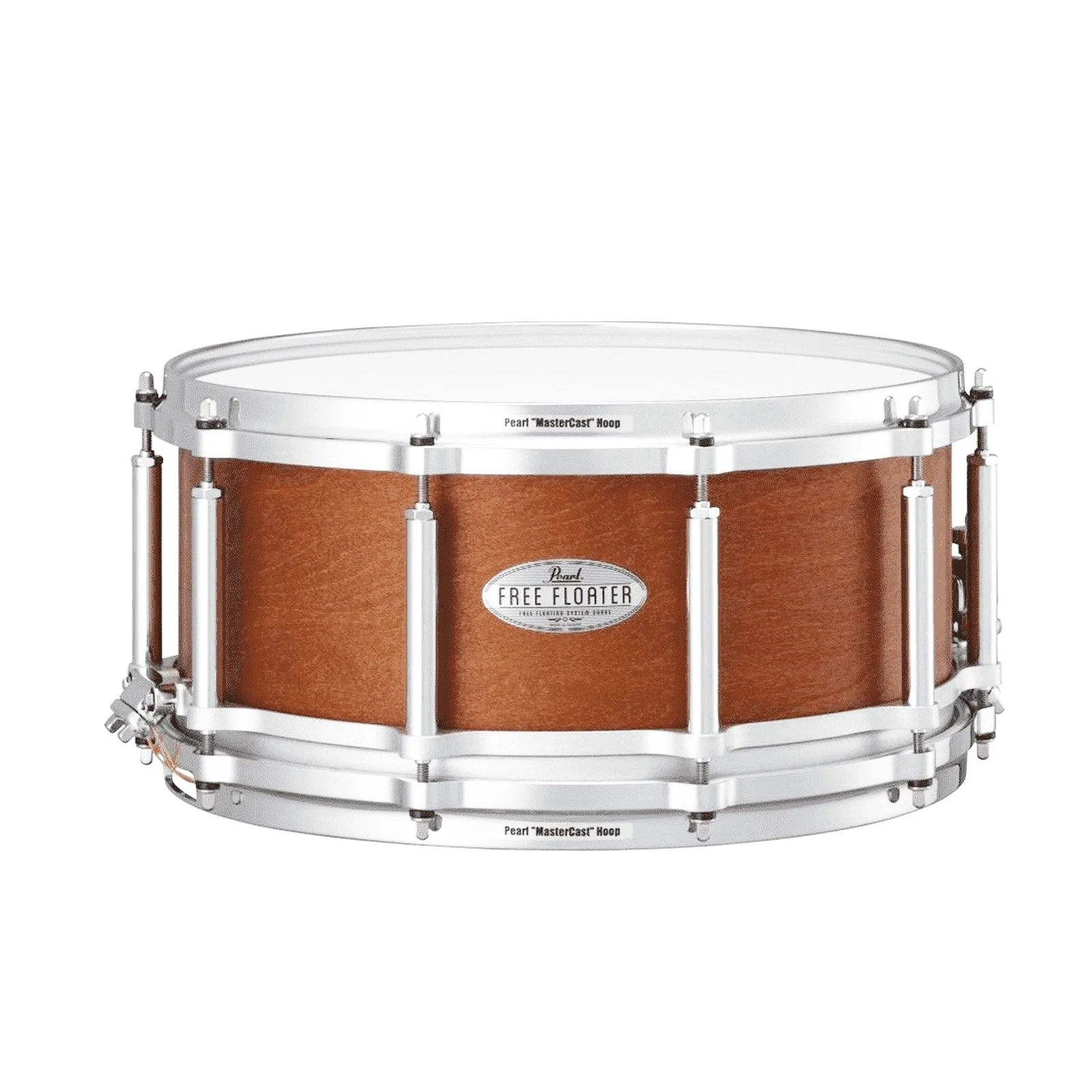 Pearl FTMMH1465 MapleMahogany Free Floating 14x65inch Snare Drum