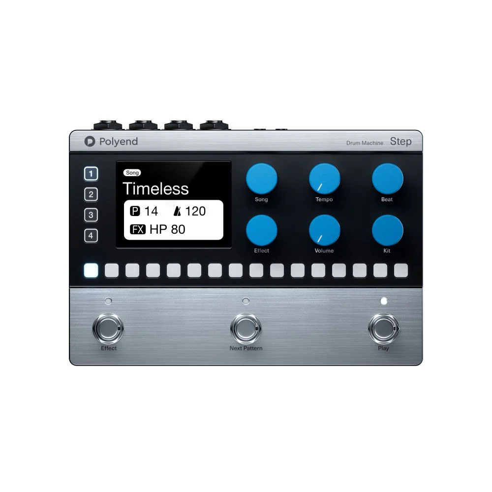 Polyend Step Programmable 4- Track Drum Machine in Pedal Form