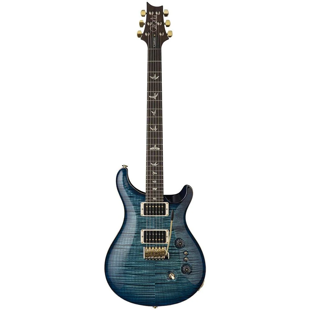 PRS Custom 24-08 10 Top w/ Pattern Thin Neck (Cobalt) inc Hard Case