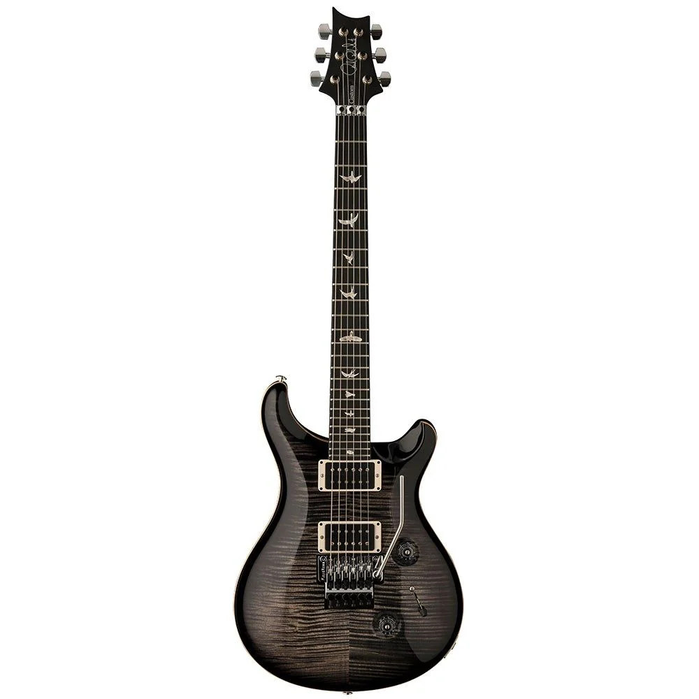 PRS Custom 24 Floyd - Pattern Thin Neck (Charcoal Burst) inc Hard Case