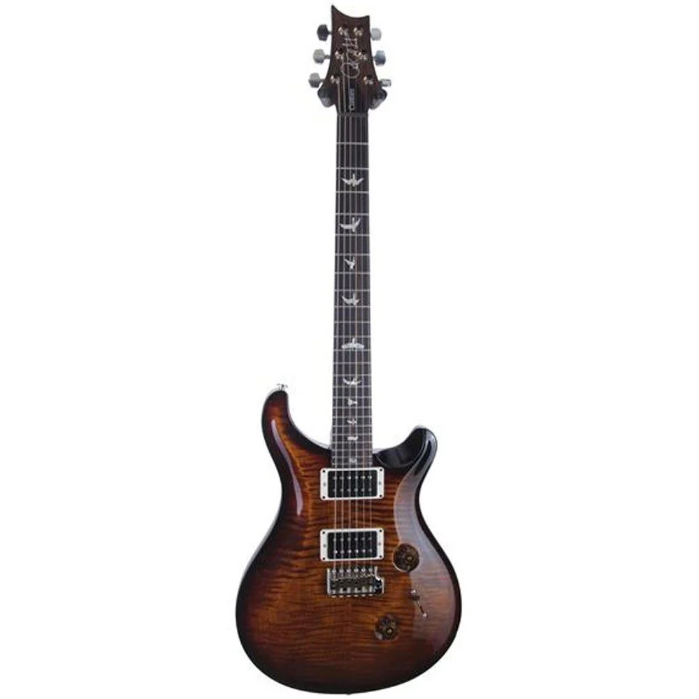 PRS Custom 24 Pattern Thin Neck (Black Gold Burst) inc Hard Case