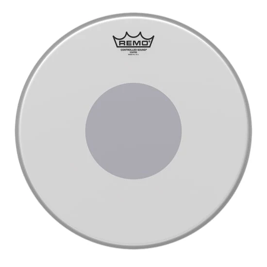 Remo Controlled Sound 16inch Coated Black Dot Drumhead