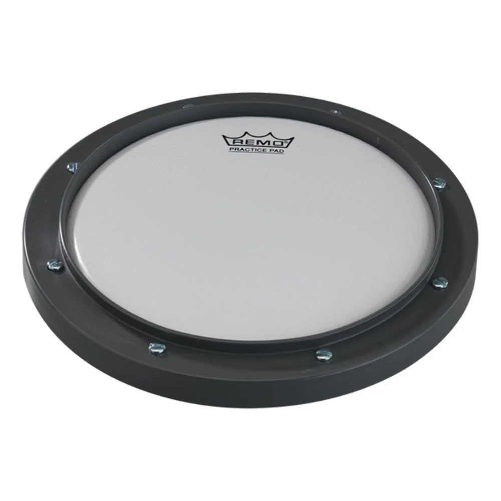 Remo Practice Pad w/ Tunable Ambassador Coated Drumhead - 8"
