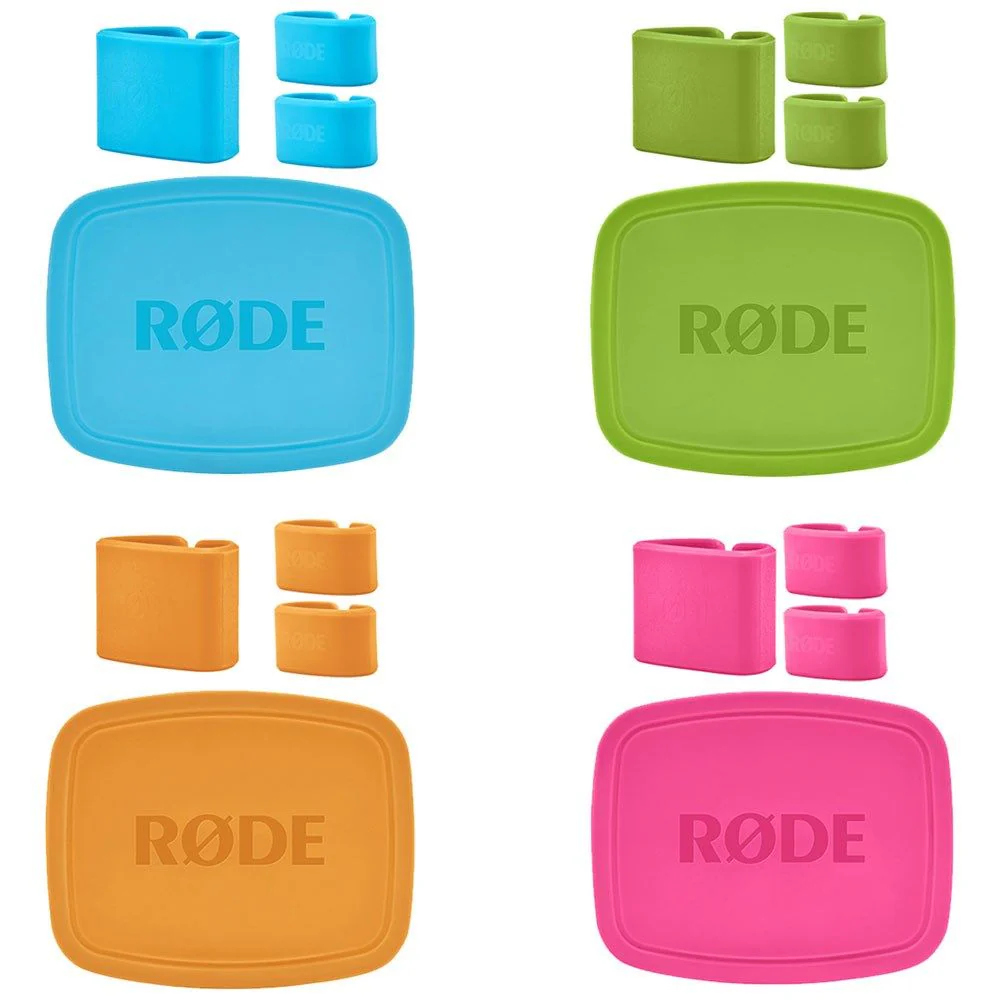 Rode Set of Coloured Identification Caps & Clips for 4x NT-USB Minis