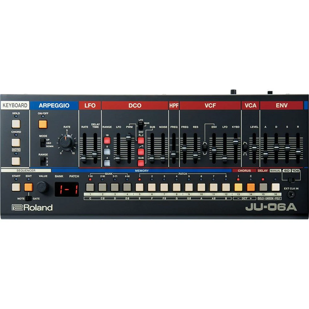 Roland Boutique JU06A Synthesiser (Juno 60 & Juno 106 Recreation)