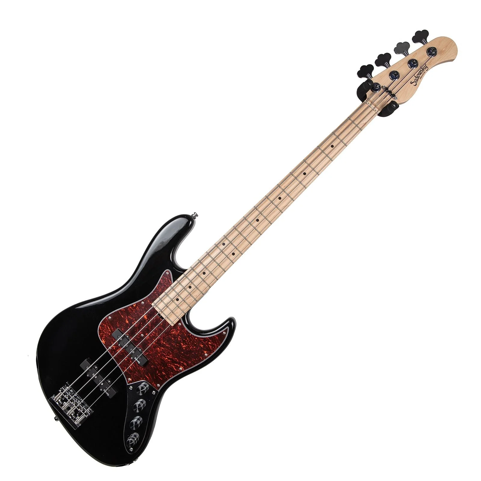 Sadowsky Metro 21 Fret Vintage JJ 4String Solid Black High Polish AshBass Guitar